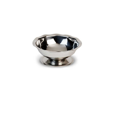 Sherbet Dish,Paneled, Stainless Steel , 5 Ounce -- 12 Per Case