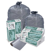 Shark Skin Low Density 0.8 Mil Gray Liner, 43 x 48 inch, 10 count per pack -- 10 per case.