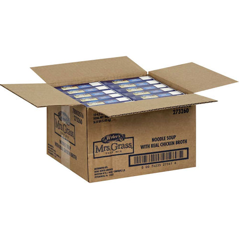 Mrs. Grass Chicken Noodle Soup Mix - 5 oz. box, 12 per case