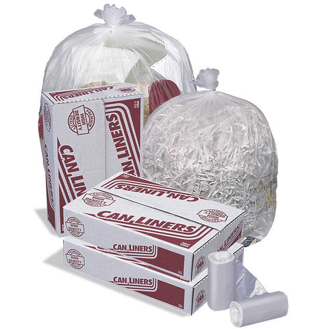 Pitt Plastics High Density Natural Coreless Roll 17 x 18 -- 2000 per case.