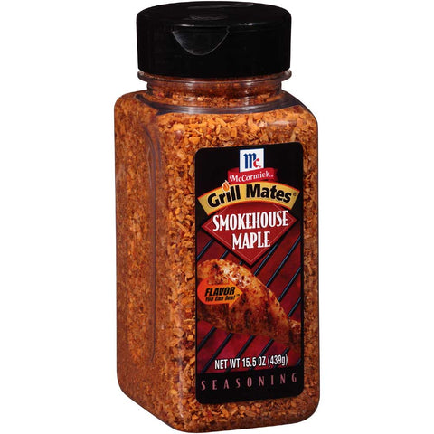 McCormick Sample Smokehouse Maple Blend Seasoning, 15.5 Ounce -- 12 per case.