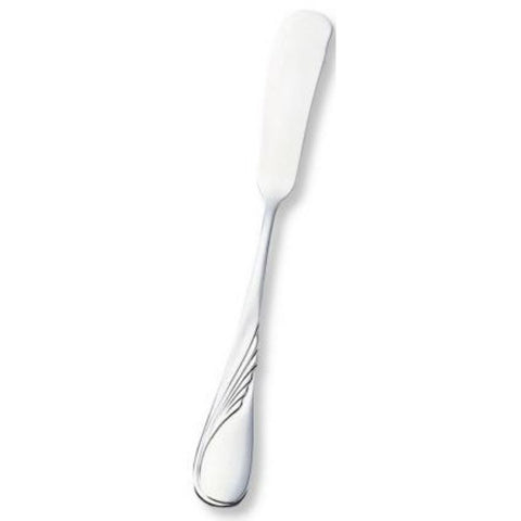Goddess 18/10 Butter Spreader with Flat Handle, 7 1/8 inch -- 24 per case.