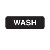 Vollrath Rinse Sign, 3 x 9 inch.