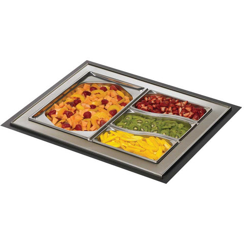 Vollrath Super Pan Super Shapes 1/3 Wild Inside Pan, 4 inch -- 6 per case.