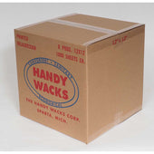 Handy Wacks Black Gingham Food Wrap Paper, 12 x 12 inch -- 6000 sheets per case.