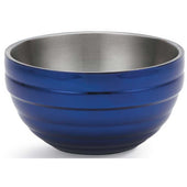Vollrath Cobalt Blue Round Double Wall Bowl, 1 Quart -- 6 per case.