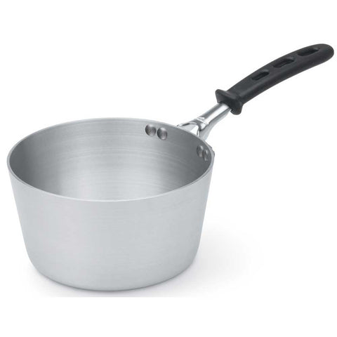 Vollrath Aluminum Torogard Black Tapered Sauce Pan with Handle, 6 Quart -- 6 per case.