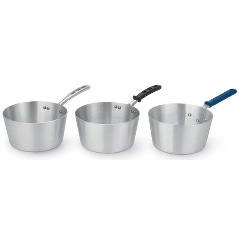 Vollrath Aluminum Torogard Black Tapered Sauce Pan with Handle, 7 Quart -- 6 per case.