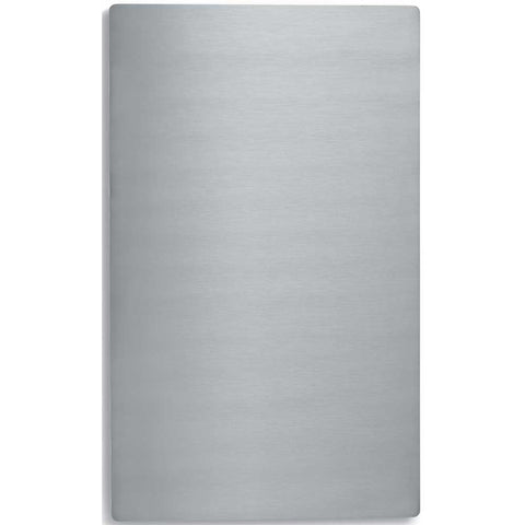 Vollrath Stainless Steel Plain Blank Single Well Template.
