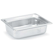 Vollrath Super Pan 3 Half Size Perforated Pan, 6 inch -- 6 per case.