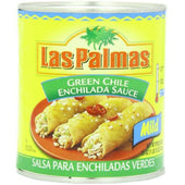 Las Palmas Mild Green Chile Enchilada Sauce, 28 Ounce -- 12 per case.
