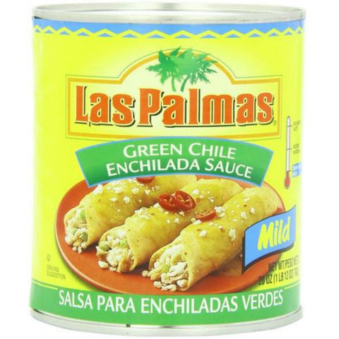 Las Palmas Mild Green Chile Enchilada Sauce, 28 Ounce -- 12 per case.