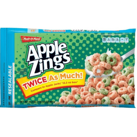 Malt O Meal Apple Zing Cereal, 24.4 Ounce -- 6 per case.