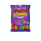 Ring Pop Gummies Chains Candy - Peg Bag, 5 Ounce -- 12 per case.
