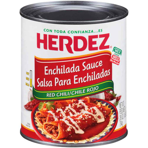 Herdez Red Chili Enchilada Sauce, 1 Ounce -- 12 per case.