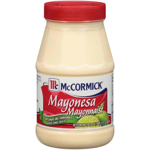 Mccormick Mayonnaise with Lime Juice, 28 Ounce -- 12 per case.