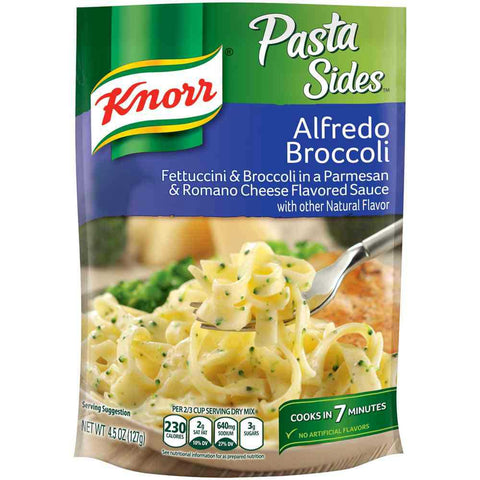 Knorr Pasta Sides Alfredo Broccoli Side Meal, 4.5 Ounce -- 8 per case.