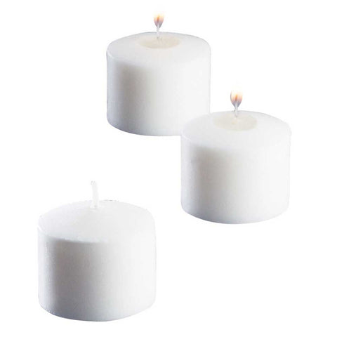Sterno White 10 Hour Votive Wax Candle -- 288 per case.