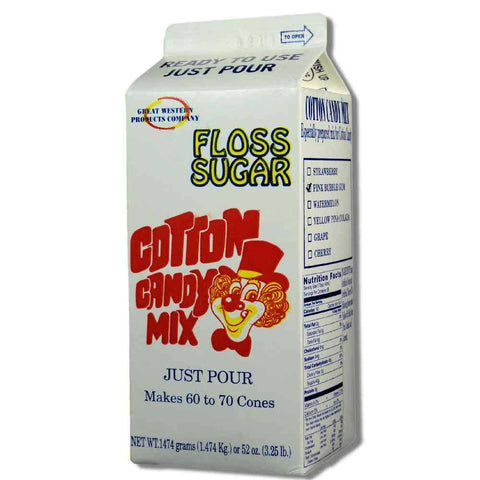 Floss Sugar Watermelon Cotton Candy Mix, 3.25 Pound -- 6 per case.