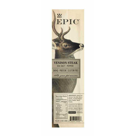 Epic Venison Strip, 0.8 Ounce -- 80 per case.