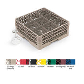 Vollrath Beige Full Size 9 Compartment Rack, 8 3/4 inch Height -- 2 per case.