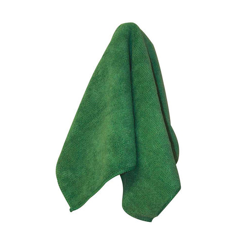 Impact Products Microfiber Technologies Green Premium Weight Cloth, 16 inch Length x 16 inch Width x 0.05 inch -- 180 per case.