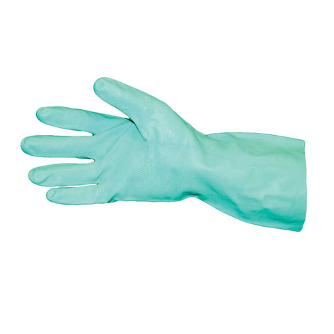 Impact Products Pro Guard 11 Mil Green Unlined Small Nitrile Gloves -- 6 per case.