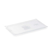 Vollrath Amber Third Size Slotted Cover Only, 6.9 x 12.7 x 0.875 inch -- 6 per case.