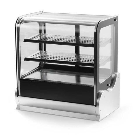 Vollrath Cubed Glass Refrigerated Display Cabinet, 48 inch.