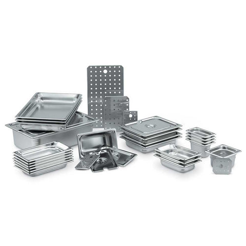 Vollrath Super Pan 3 2/3 Size Flash Bottom Pan -- 6 per case.