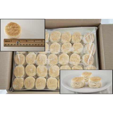 General Mills Pillsbury Baked Mini Buttermilk Biscuit, 1.2 Ounce -- 175 per case.