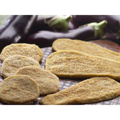 Rosina Food Traditional Breaded Eggplant Cutlet, 10 Pound.