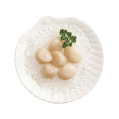American Pride 20 to 30 Water Added Sea Scallops, 5 Pound -- 2 per case.
