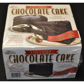 Love and Quiches 5 Layer Colossal Chocolate Cake, 6.75 Pound -- 8 per case.