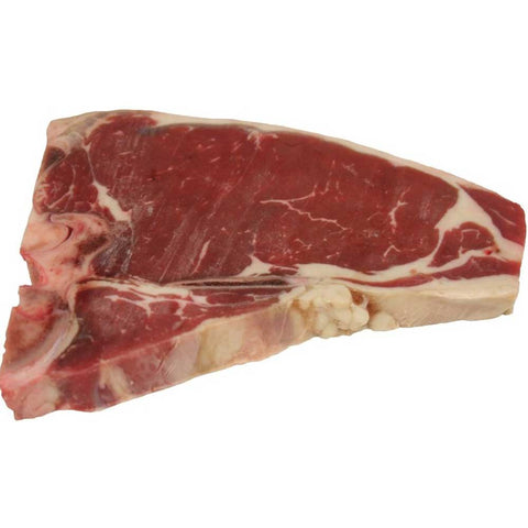 Double Red Provisions Thick N Juicy Signature T Bone Beef Steak, 10 Ounce -- 16 per case.