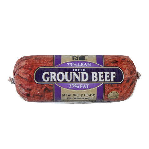American Foods Group Hamburger Chub, 1 Pound -- 12 per case.