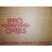 Hopes Country Fresh Cookies Gourmet All Butter Chocolate Chip Cookie Dough, 1 Ounce -- 320 per case.
