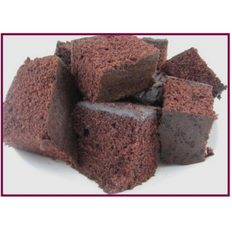 Love and Quiches Temptations 120 Cut 1/2 Sheetcake Sweet Brownie -- 2 per case.