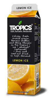 Tropics Lemon Ice Drink Mix, 32 Ounce -- 12 per case.