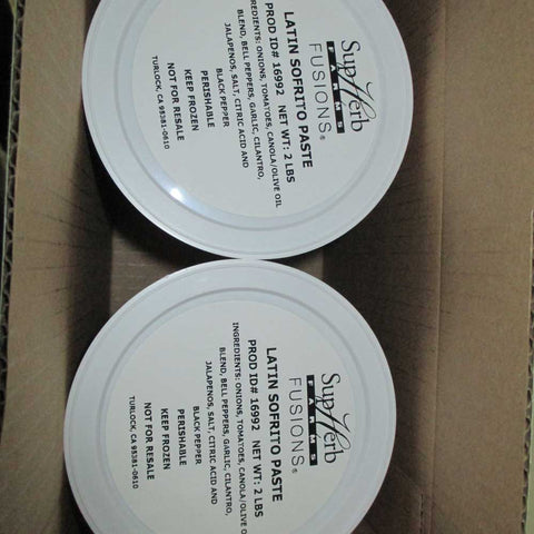 SupHerb Farms Latin Sofrito Paste, 2 Pound -- 2 per case.