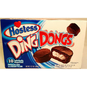 Hostess Ding Dongs Chocolate Cake with Creamy Filling, 12.7 Ounce -- 6 per case.