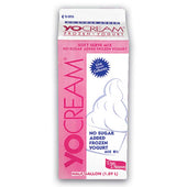 Yocream Yogurt Mix, No Sugar Added Raspberry Fat Free Soft Serve, 64 Ounce -- 6 per case.