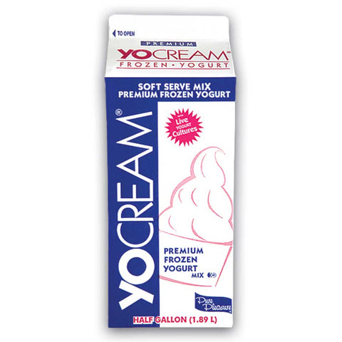 Yocream Gelato Mix, Chocolate Flavored Serve, 64 Ounce -- 6 per case.