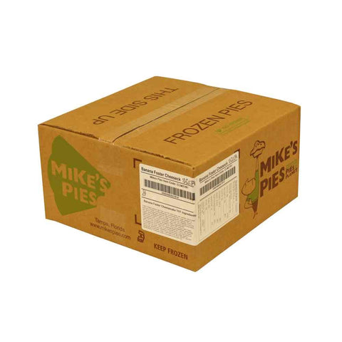 Mikes Pies Banana Foster 10 Cut Cheesecake, 4 Pound -- 2 per case.