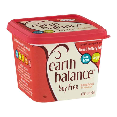 Earth Balance Soy Free Buttery Spread, 15 Ounce -- 6 per case.