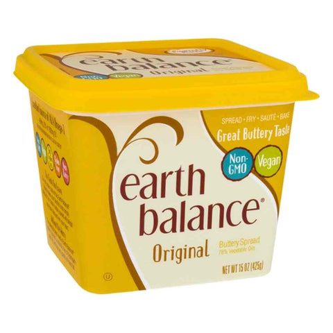 Earth Balance Original Buttery Spread, 15 Ounce -- 6 per case.