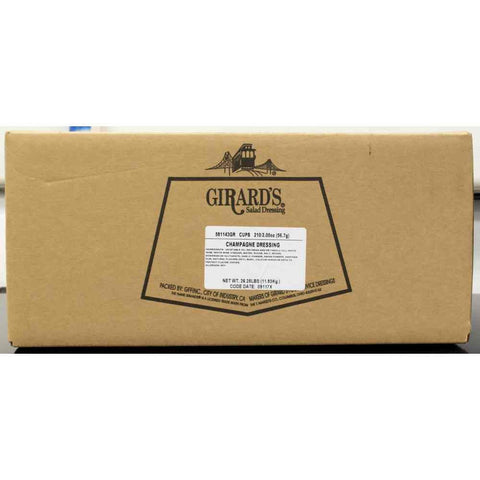 Girards Champagne Dressing, 2 Ounce -- 210 per case.