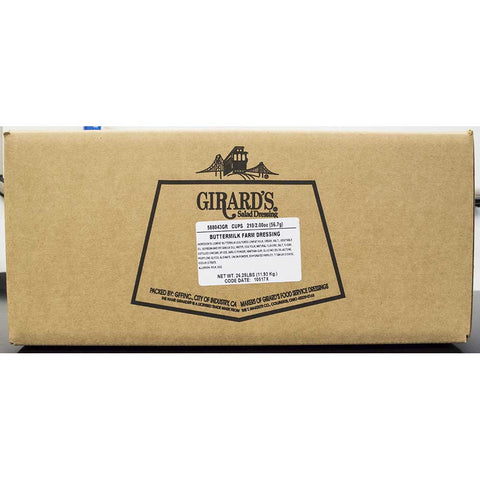 Girards Buttermilk Farm Ranch Dressing, 2 Ounce -- 210 per case.