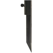 Hollowick Black Torch Stake, 1 11/16 x 1 11/16 x 10 3/4 inch.