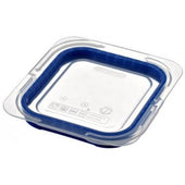 Araven Transparent GN 1/6 Airtight Container Lid Only, 7 x 63/8 x 7/8 inch -- 6 per case.